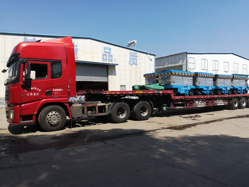 巨龍機械支持中鐵集團-SJY移動式液壓升降平台